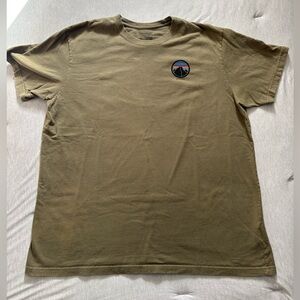 Patagonia olive Green Men's Short Sleeve Tee